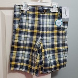 Carter's Plaid Shorts sz4